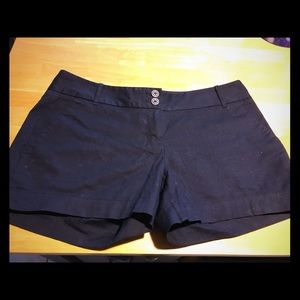 The Limited Navy Blue Cotton Short